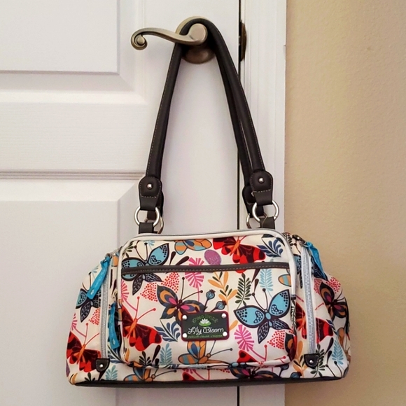 Lily Bloom Handbags - Lily bloom butterfly print purse